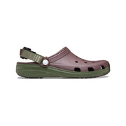 Crocs Classic Turbo Clog Men's Clogs, Adjustable Turbo Backstrap, Rubber Outsole, White, 211287-100