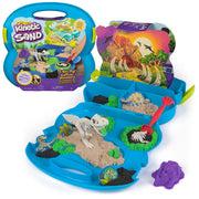 Kinetic Sand 6070525 T-Rex Dig Set with 1.5lbs Play Sand & Tools