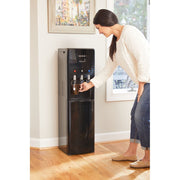 Primo 601088 Bottom Loading Hot/Cold Water Dispenser, Black