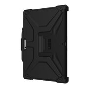 Urban Armor Gear Metropolis SE Tablet Case, Heavy Duty Protection, Black, Compatible with Microsoft Surface Pro 9 and Surface Pro 10, Hard Shell, Built-In Kickstand, Pen Storage