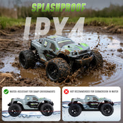 Tcovle Y-000-K-6001 1:14 RC Monster Truck, 40+ KM/H, Metal Drivetrain