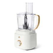 Made By Gather Beautiful 10-Cup Food Processor with 500-Watt Motor, Variable Speed Control, 3-Inch Feed Tube, White Icing, 29449