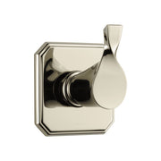 Brizo Virage Three Function Diverter Valve Trim, Brilliance Polished Nickel, Two Independent Positions, One Shared Position, T60830-PN
