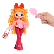 L.O.L. Surprise OMG The Powerpuff Girls Doll, Blossom, Curly Orange Hair, Articulated Fashion Figure, Removable Outfits and Accessories, Collectible Series