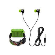 PlayZoom Kids Holographic Silicone Smartwatch with Swivel Camera, 30 STEM Games, Music Player, Earbuds Set, 42mm, Green Dinosaur