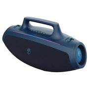Skullcandy 2SKSK1849NAVW2 Barrel Bluetooth Boombox Party Speaker, Water-Resistant Portable Speaker, Navy