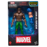 Hasbro Marvel Legends Werewolf By Night 6-Inch Action Figure with Build-A-Figure Parts, Multicolor, G0822