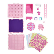 SUITE SPACES 933727 Goliath Space Starter Modular Dollhouse Building Set Multicolor