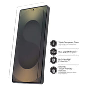 DuraGlass 100138122 Advanced Glass Screen Protector with Blue Light Filtering for Samsung Galaxy S25 Ultra