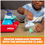 Spin Master PAW Patrol Dino Patrol Box Toy Vehicle Two 2-Pack with Sea Patroller and Hovercraft, Multicolor