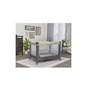Dream On Me 438-GG Zodiak Portable Play Yard, Grey/Green