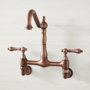 Felicity Wall Mount Kitchen Faucet - Oil Rubbed Bronze-LEAD FREE