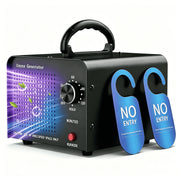 Geaber Ozone Generator, 48,000mg/h High Capacity O3 Ionizer Air Purifier Deodorizer, Portable Mini, Black, 4000 Sq Ft