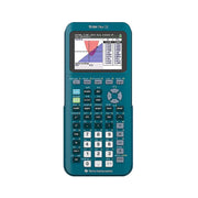 Texas Instruments 84PLCE/TBL/1L1/AX TI-84 Plus CE Graphing Calculator, Teal (Metallic), 7.5 inch, Teal