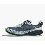 Hoka Speedgoat 6 Men's Trail Running Shoes, Lightweight Synthetic Textile Upper, EVA Midsole Cushioning, All-Weather Grip Outsole, Droplet Nautical Dusk, 11 D