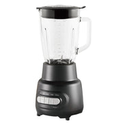 Mainstays 5-Speed Glass Blender, 500W Motor, 48 Oz Borosilicate Glass Jar, Stainless Steel Blades, Black, MS940340791413