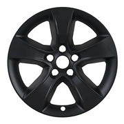 Coast2Coast Wheel Skin Set of 4, Gloss Black, 17 in, 5-Spoke, Snap-On, ABS Plastic, for 2008-2014 Dodge Charger