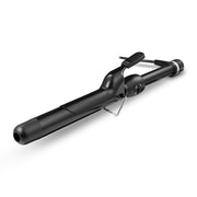 StyleCraft Stay-Temp Black Gold Ceramic Hair Curling Iron, 7-Inch Extended Barrel, 1.25 Inch, SCSC125BXL
