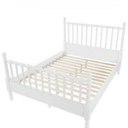 Pioneer Woman PW1425004710012 Harper Queen-Size Spindle Bed White