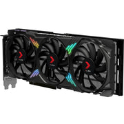 PNY VCG4070S12TFXXPBW1-O GeForce RTX 4070 Super 12GB XLR8 Gaming VERTO EPIC-X RGB Overclocked Triple Fan