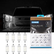 ADC Solutions Auto LM533168-6/2 TYPE S Truck Bed LED Lighting Kit, 8 Ultra-Bright White LED Pods