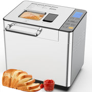 WiseStone 25-1Bread Bread Maker Machine, 2LB Capacity, 25 Preset Programs, Auto Fruit Nut Dispenser, Gluten-Free Setting