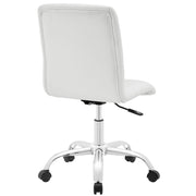Modway Prim Mid Back Office Chair, White