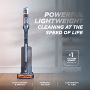 Shark PowerDetect Speed Cordless Stick Vacuum with Auto-Empty Dock, HEPA Filtration, MultiFlex Wand, 60-Min Runtime, Ice Blue, IA3241