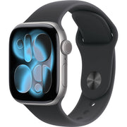 Apple Watch Gen 11 Series 11 Cell 42mm Space Gray Aluminum - Black Sport Band MF8A4LW/A