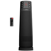 Lasko 22 Inch Oscillating Ceramic Tower Space Heater, 1500W, Auto Eco Mode, 12-Hour Timer, Remote Control, Black