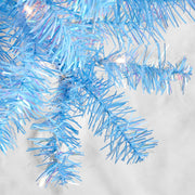 Best Choice Products 4ft Prelit Colored Christmas Tree, Battery-Powered LED Lights, Eight Lighting Modes, Lavender