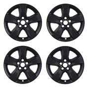 Coast2Coast Wheel Skin Set of 4, Gloss Black, 17 in, 5-Spoke, Snap-On, ABS Plastic, for 2008-2014 Dodge Charger