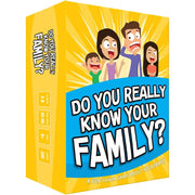 Do You Really Know Your Family? 91533 A Fun Family Game Filled with Conversation Starters and Challenges