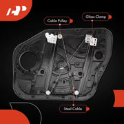 A-Premium APWR3663 Front Driver Side Electric Power Window Regulator with Motor For Hyundai Tucson 2016-2022