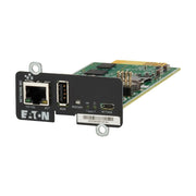 Eaton Cybersecure Gigabit Network-M3 Card, Internal Ethernet, 1 Port, 1000Base-T, Compatible with UPS and PDU