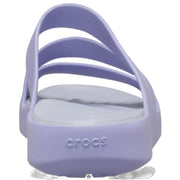 Crocs Getaway Strappy Platform Heeled Sandals for Women, Mystic Purple, Size 7, 1.3 Inch Heel, 209587