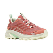 Merrell Women's Moab Speed 2 Low Hiking Shoes, Sedona Orange, Lightweight Breathable with Vibram TC5+ Outsole, J038244