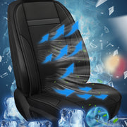 SriGM 12V Car Seat Cooler Pad, Ventilated Cooling Seat Cushion - Breathable Mesh Fabric, Universal Fit