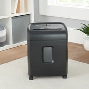 Pen & Gear C224-A 10-Sheet Micro-cut Paper/Credit Card Shredder with 4 Gallon Bin, Black