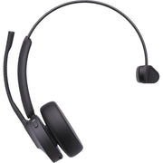 Yealink WH64 Mono Teams Wireless Headset, DECT & Bluetooth Dual-Mode, Noise-Cancelling Microphones, 606 Ft Range, On-Ear, Black