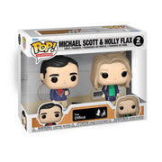 Funko POP Television The Office Michael Scott & Holly Flax Collectible Vinyl Figurines 3.75 in 75679