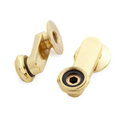 Signature Hardware NB-070-pb Swing Arm Coupler - Polished Brass