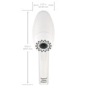 Oxygenics BodySpa Adventure RV Handheld Shower Head, 3 Spray Settings, White, 72-Inch Hose, 25788