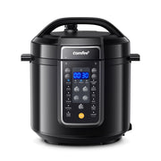 COMFEE 9-in-1 Electric Pressure Cooker, 14 Presets Instant Multi Slow Cooker Olla de Presion Non-Stick Pot Rice , Yogurt Maker, Saut Steamer, Black , 6 Quarts