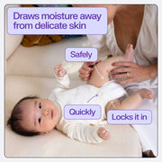 Freestyle Total Chlorine Free Baby Diapers, Hypoallergenic, 14x Better Absorption, Newborn Up to 10 lbs, 56 Count