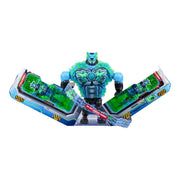 MrBeast Lab 13364 Mega-Tech Mutator Cyber Glitch Poseable 9-Inch Action Figure