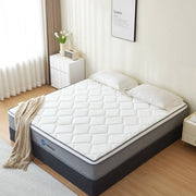 SELENE Full Size Mattress 10 Inch Memory Foam Hybrid Mattress, Grey