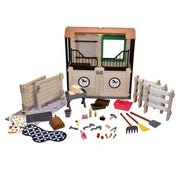 My Life As Horse Stable Playset, 38-Piece, Multi-Color, for 18-Inch Dolls
