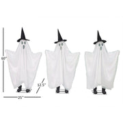 Pre-Lit Animated Ghosts, Set of 3 - Premium Material