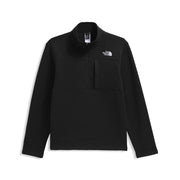 The North Face Gordon Lyons Fleece Quarter-Zip Long-Sleeve Pullover - Black Heather - XL